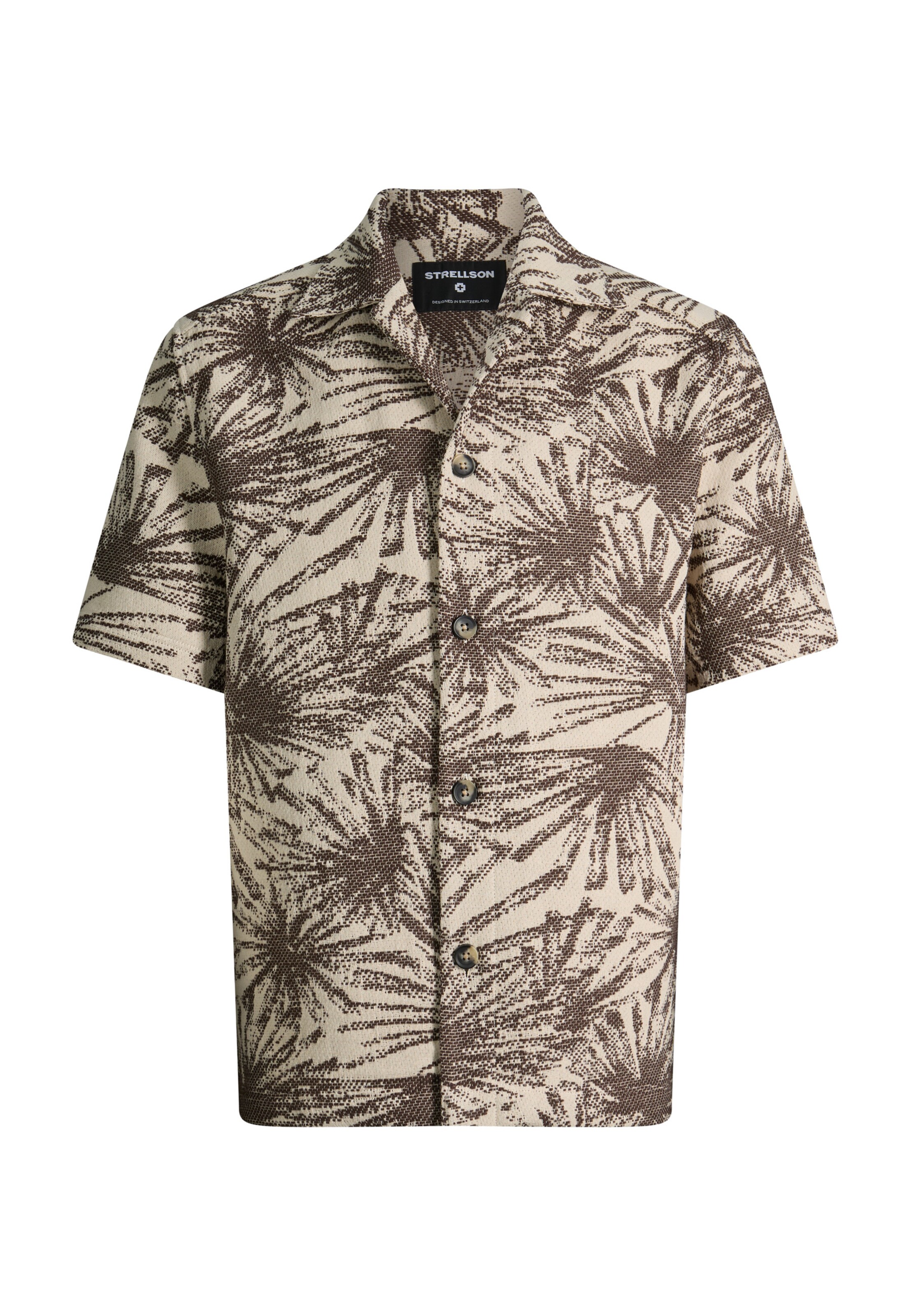 Coupe slim Chemise STRELLSON en marron : devant