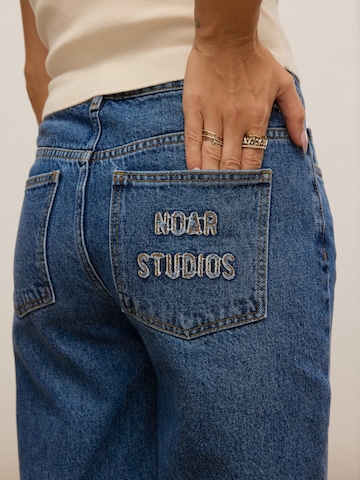 noar studios Wide leg Τζιν σε μπλε