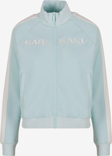 Karl Kani Fleecejacke 'Retro' in hellblau / weiß, Produktansicht