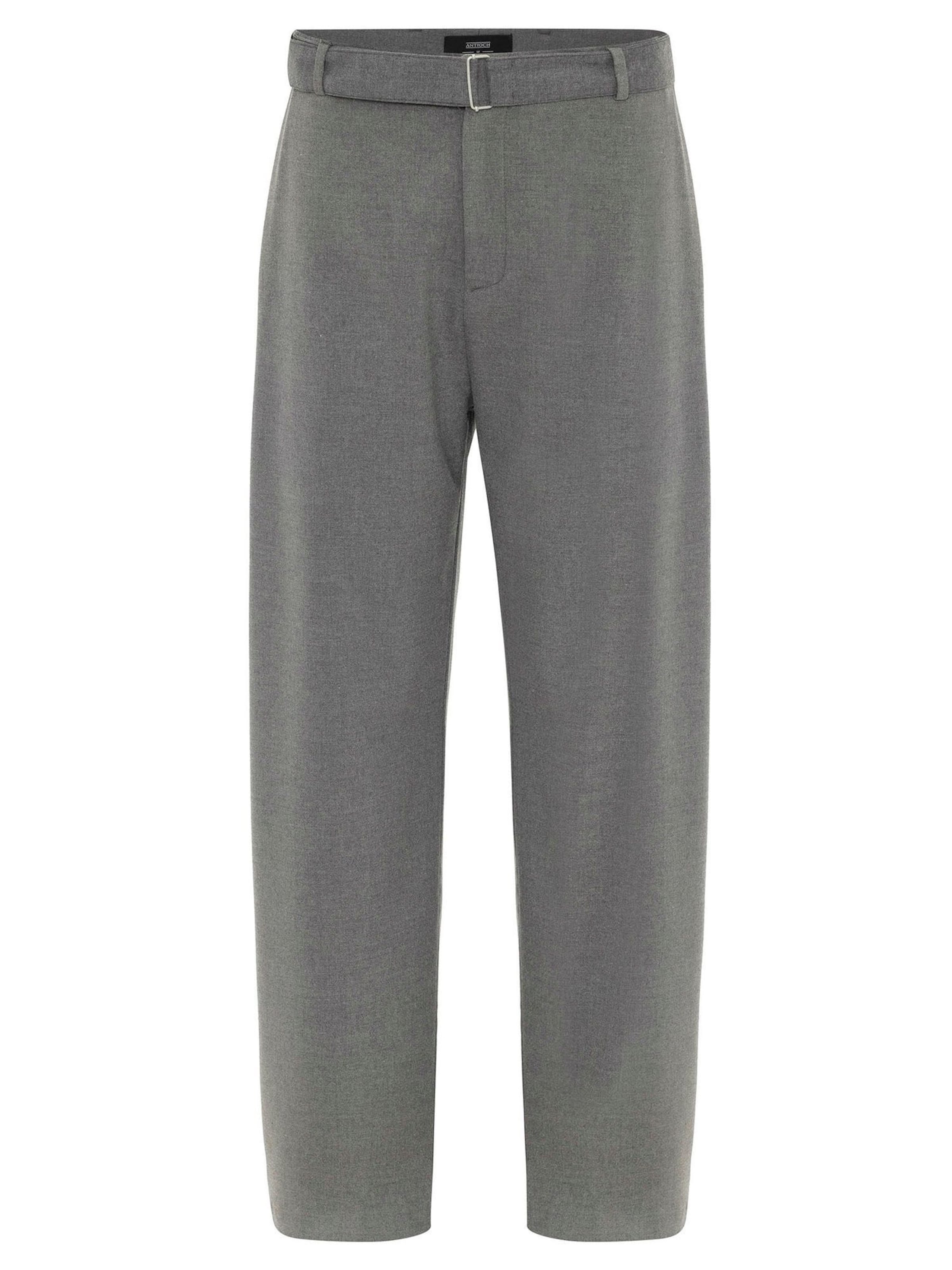 Antioch Loosefit Bukser i grå: forside