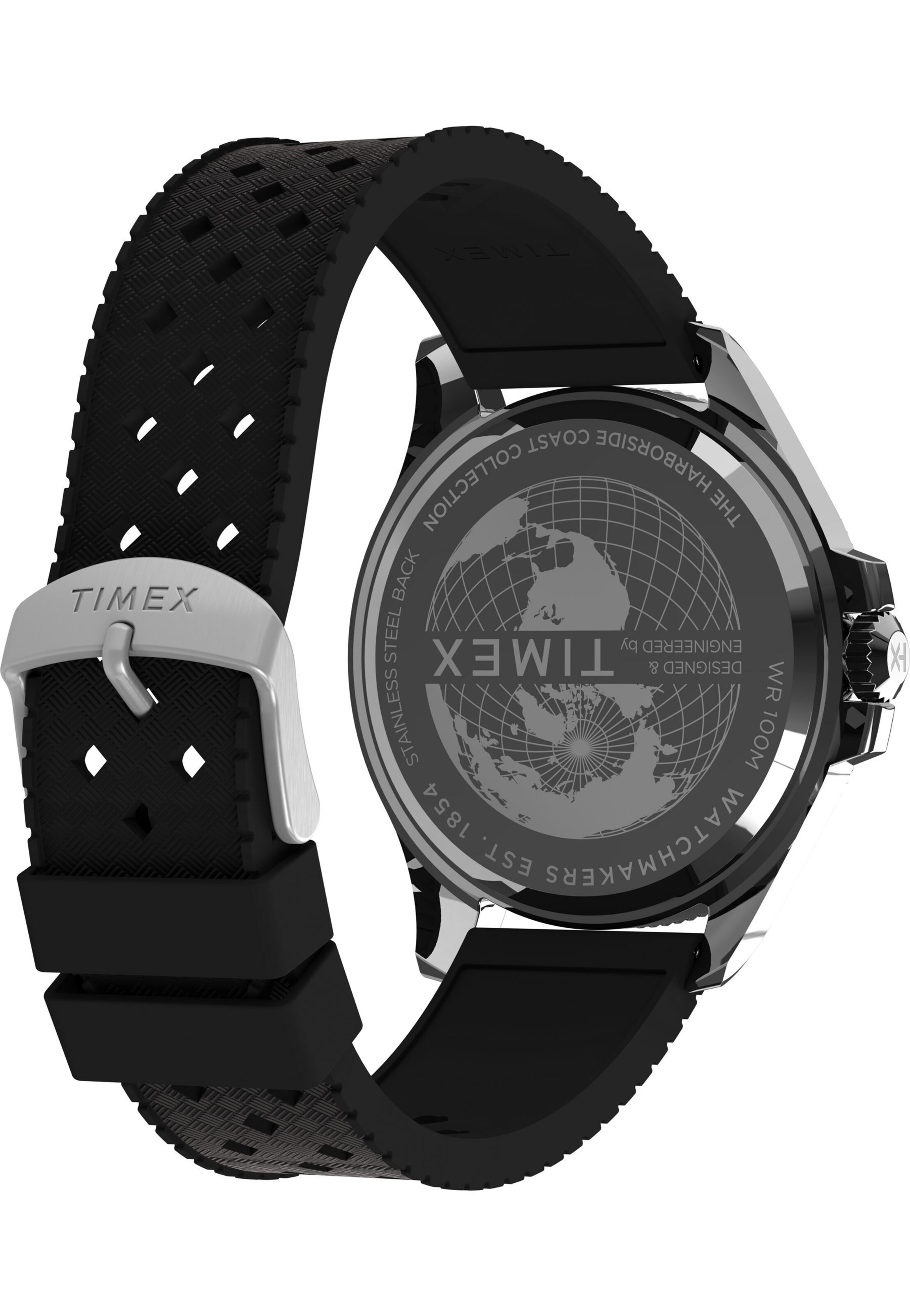 TIMEX Analogt ur 'Harborside Coast' i sort