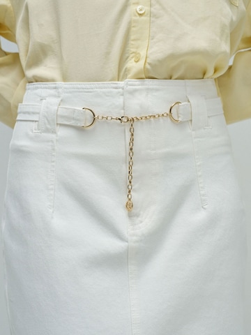 Jupe Salsa Jeans en blanc