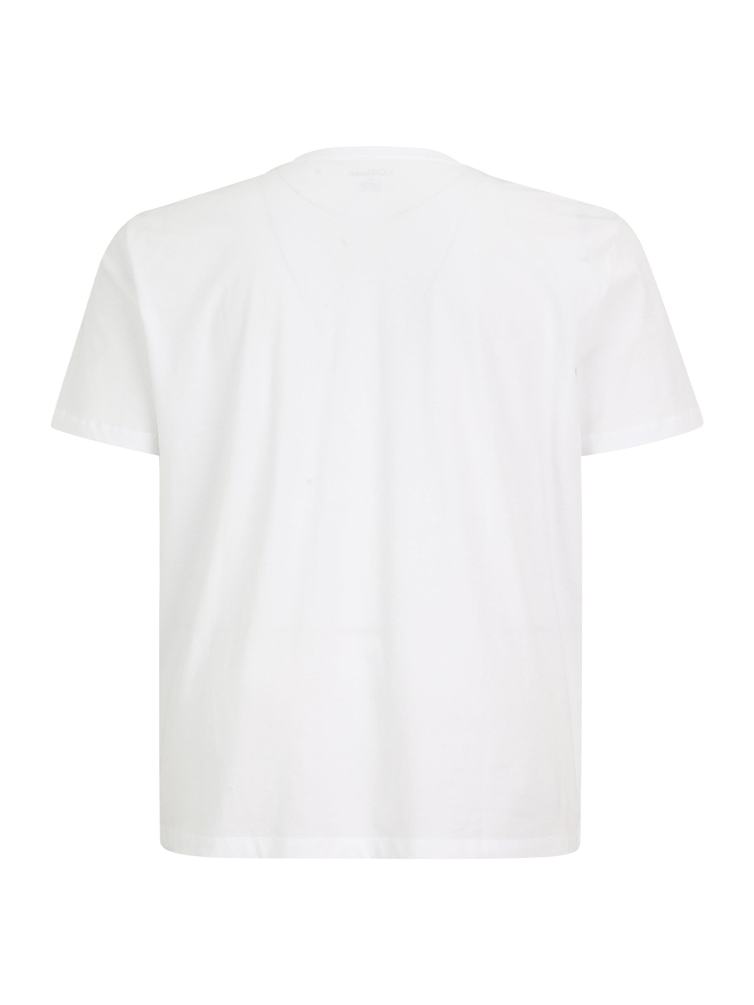 s.Oliver Men Big Sizes Shirt in White