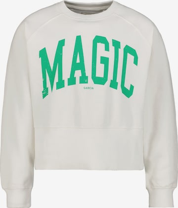 Sweat-shirt GARCIA en blanc : devant