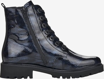 REMONTE Lace-Up Ankle Boots in Blue