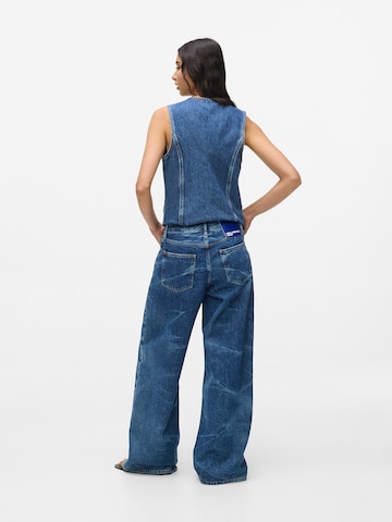 KARL LAGERFELD JEANS Wide leg Jeans in Blauw