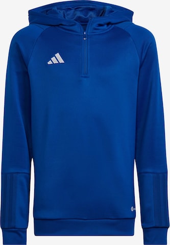 ADIDAS PERFORMANCE Sportief sweatshirt 'Tiro 23 Competition' in Blauw: voorkant