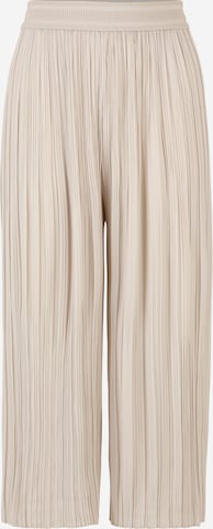 Only Petite Loose fit Pants 'MARIN' in Beige: front