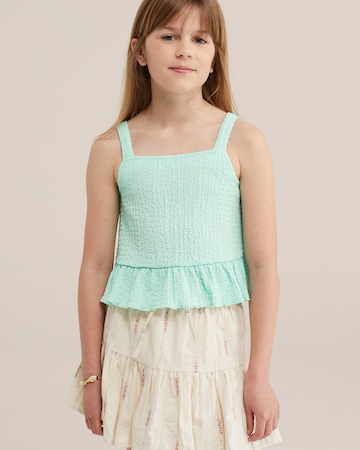WE Fashion Top – zelená: přední strana