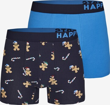 Happy Shorts Boxer shorts ' Weihnachtsträumchen ' in Blue: front
