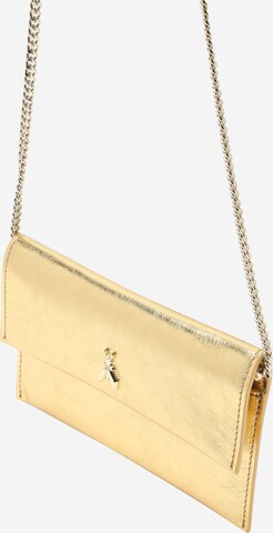 Pochette di PATRIZIA PEPE in oro: frontale