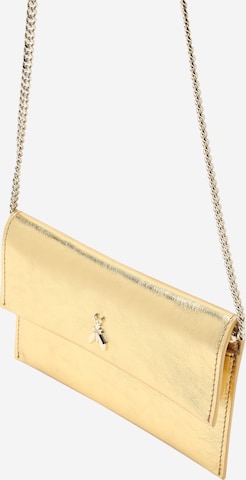 PATRIZIA PEPE Clutch in Goud: voorkant