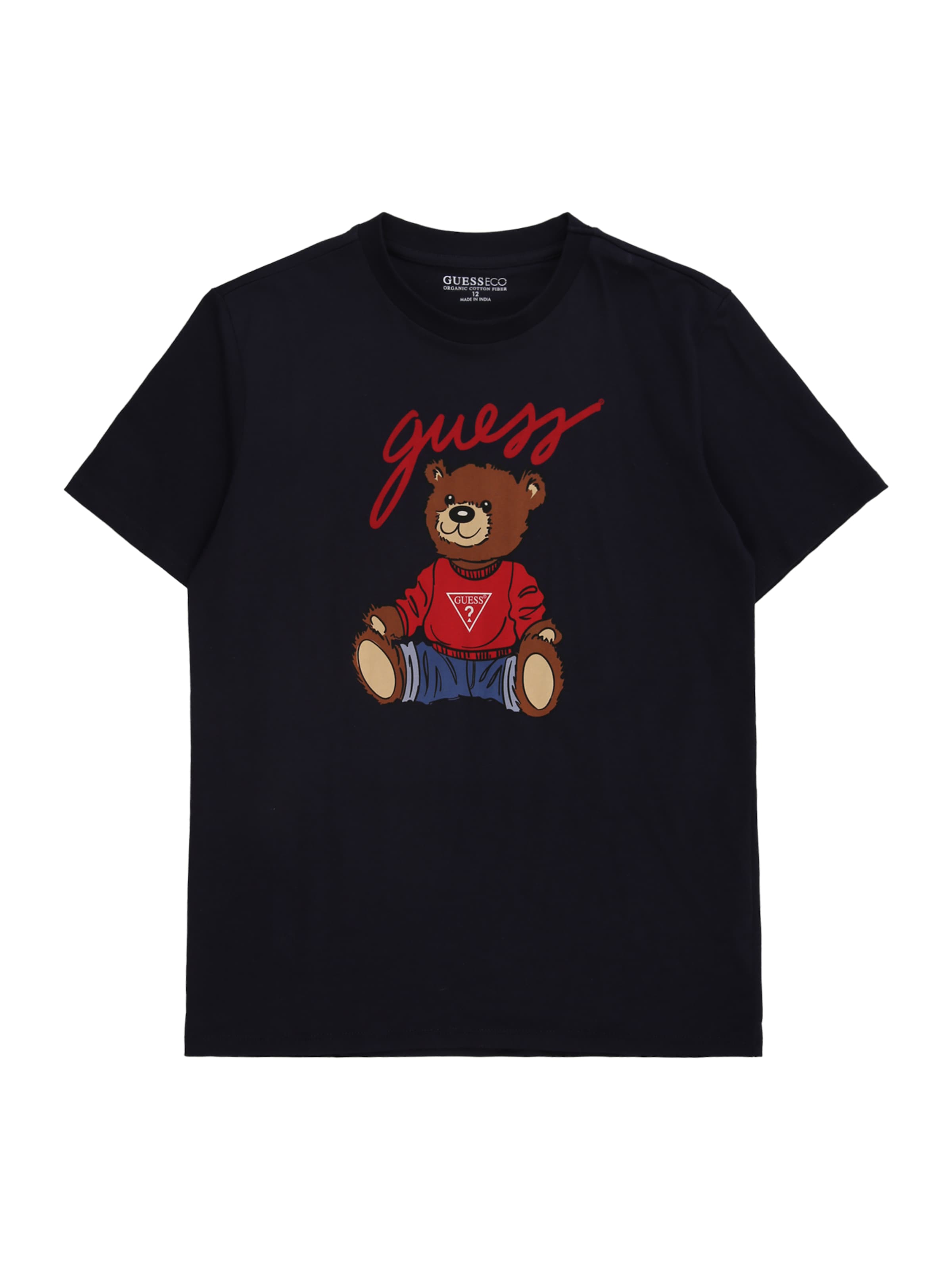 GUESS - Camiseta en azul: frente