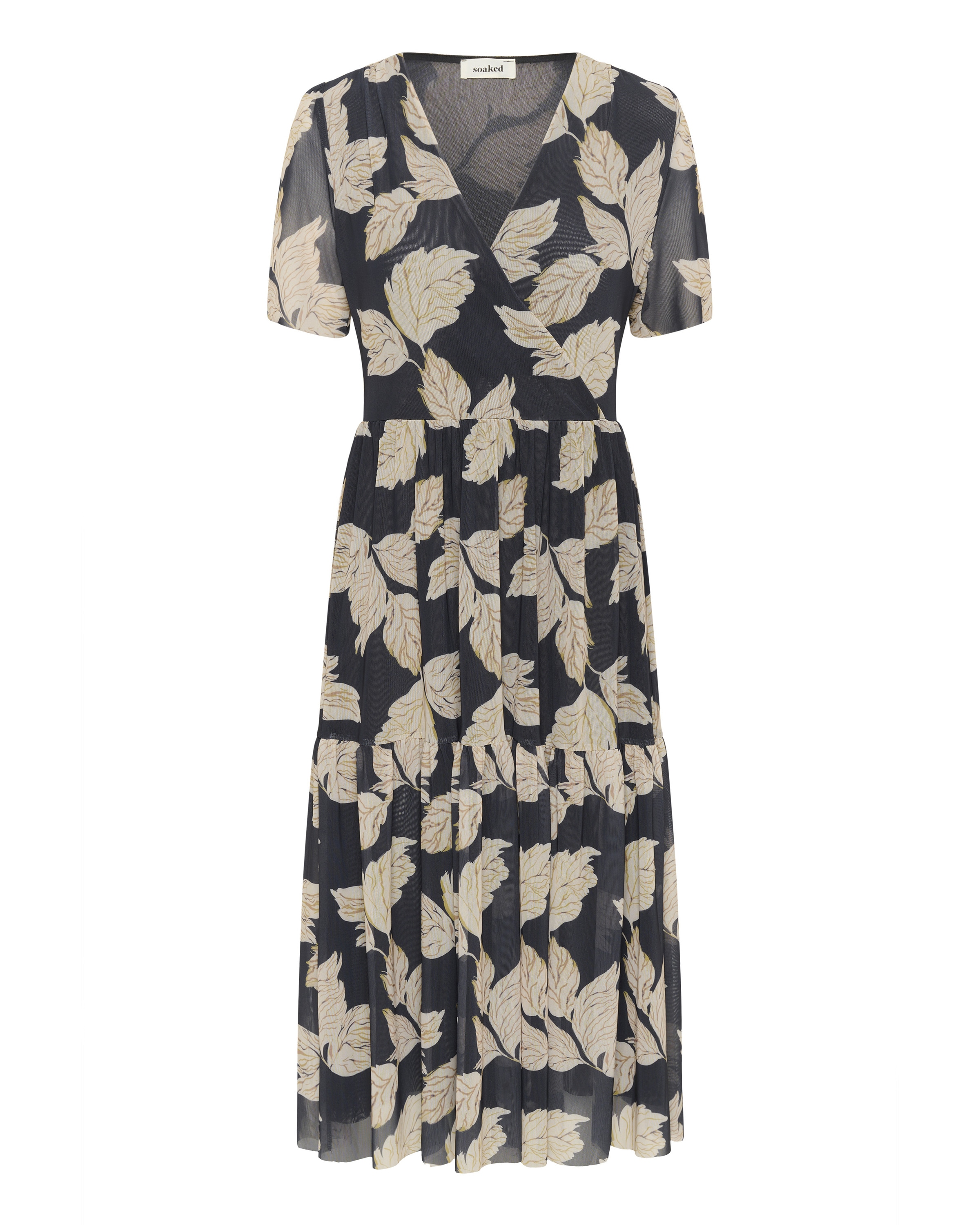 Robe 'SLAldora' SOAKED IN LUXURY en beige : devant