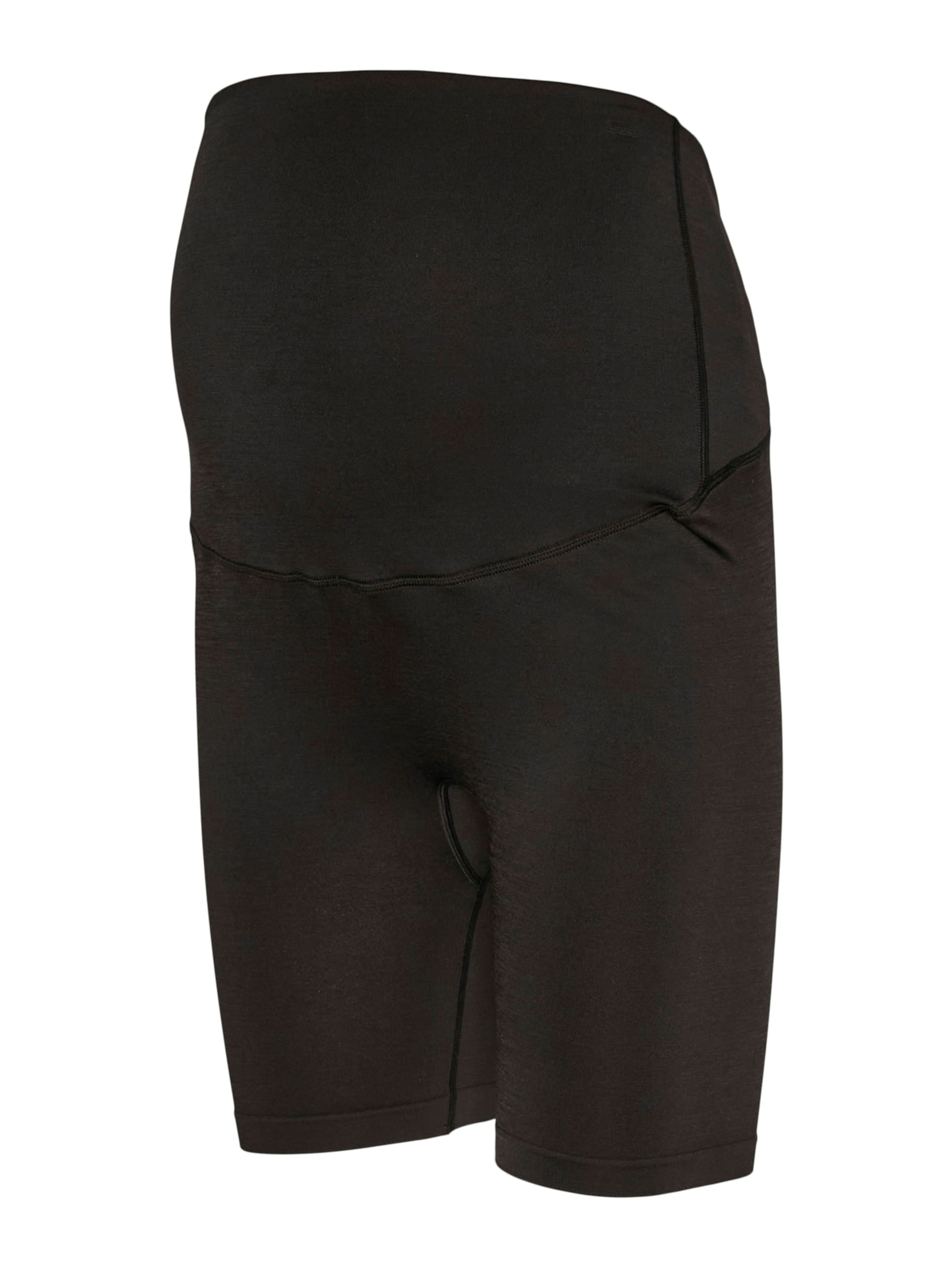 MAMALICIOUS Skinny Fit Панталон 'MLACTIVE' в черно: отпред