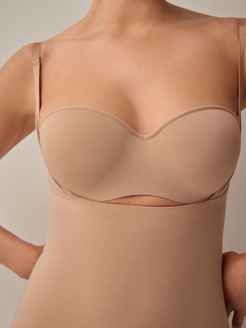 Next - Vestido corpete em rosa