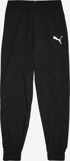 Pantaloni PUMA pe negru / alb, Vizualizare produs