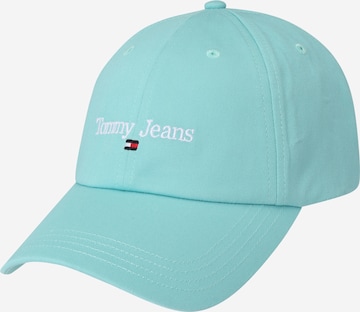 Cappello da baseball di Tommy Jeans in blu: frontale