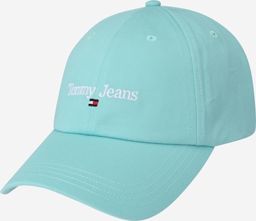 Tommy Jeans Cap in Blue: front