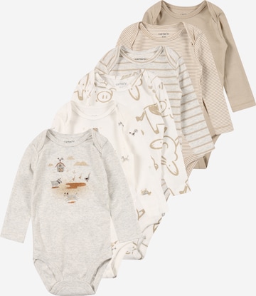 Carter's Rompertje/body in Beige: voorkant