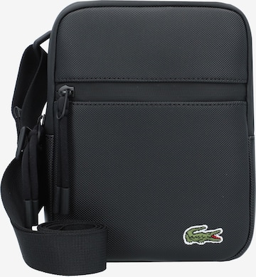 LACOSTE Crossbody Bag in Black: front