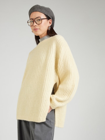 Pull-over oversize & Other Stories en beige : devant