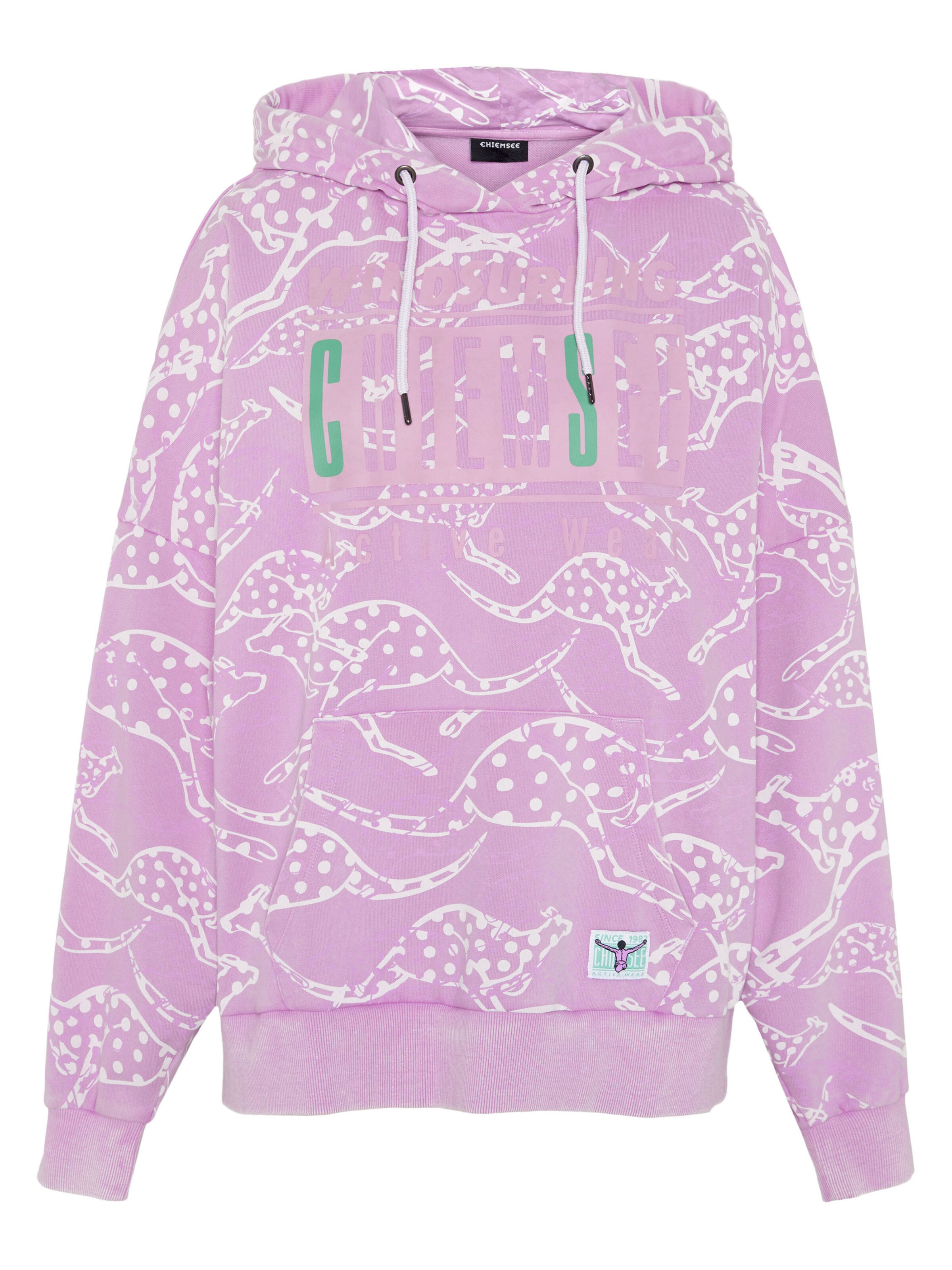 CHIEMSEE Sweatshirt in Purple: front