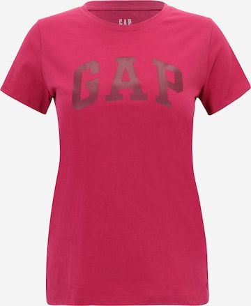Gap Petite Тениска в розово: отпред