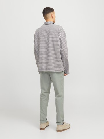 JACK & JONES Slim fit Chino Pants 'JPSTMarco JJFury' in Green