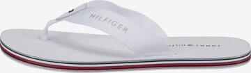 TOMMY HILFIGER Teenslipper in Wit