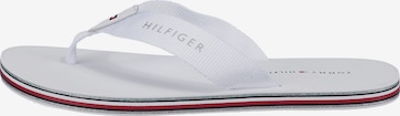 TOMMY HILFIGER T-bar sandals in White