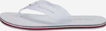 Séparateur d'orteils TOMMY HILFIGER en blanc