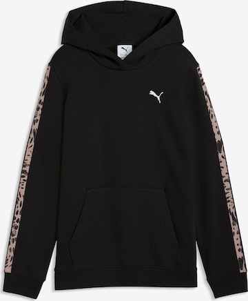 PUMA Sweatshirt in Black: front