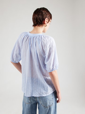 Camicia da donna 'El44vi' di ZABAIONE in blu