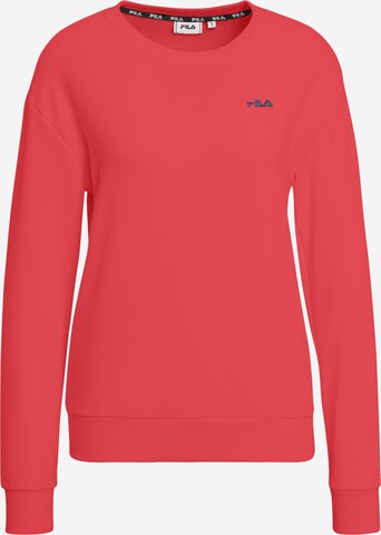 FILA Sweatshirt 'BANTIN' in Rood: voorkant