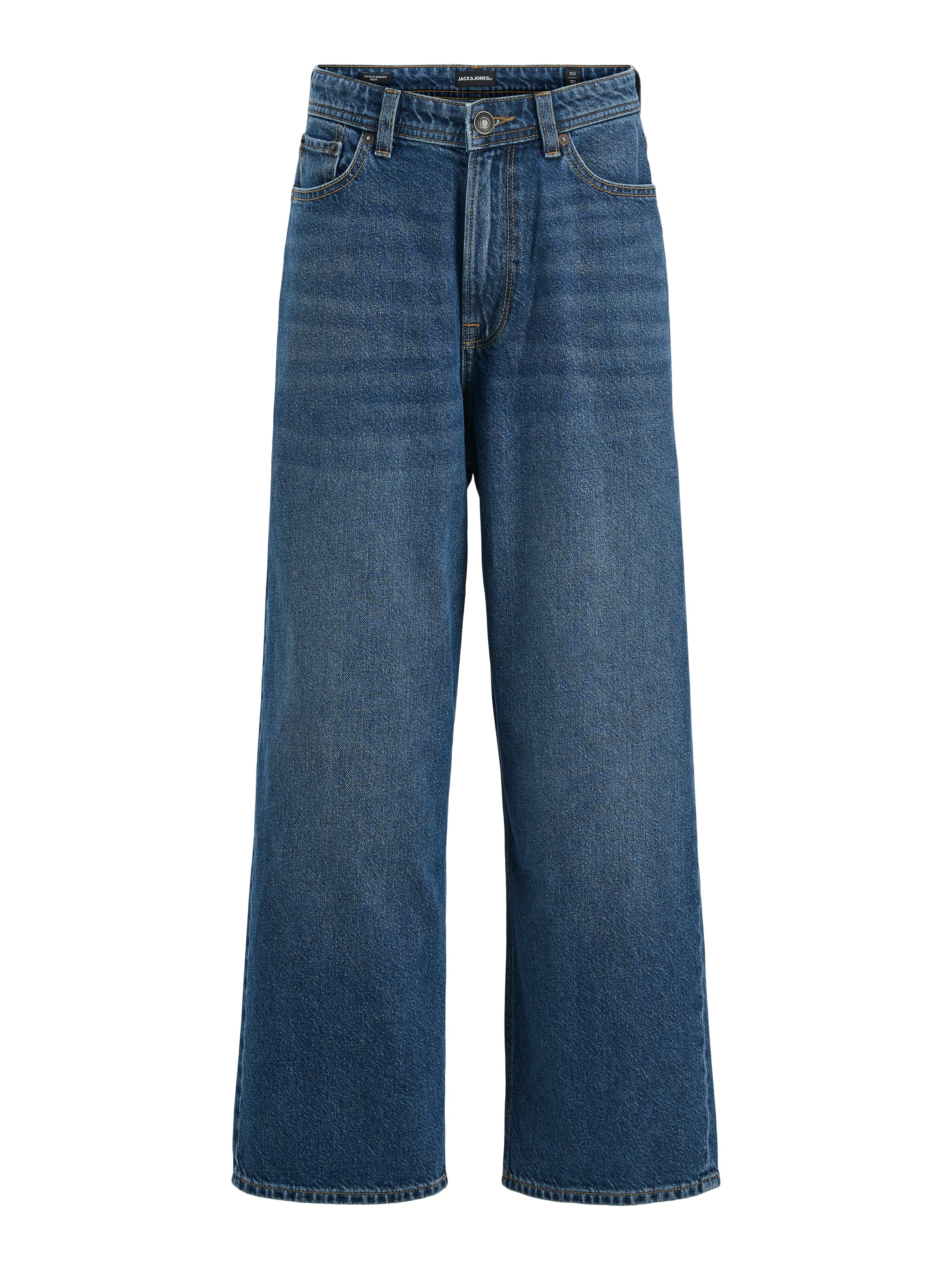 Jack & Jones Junior Normální Džíny – modrá: přední strana