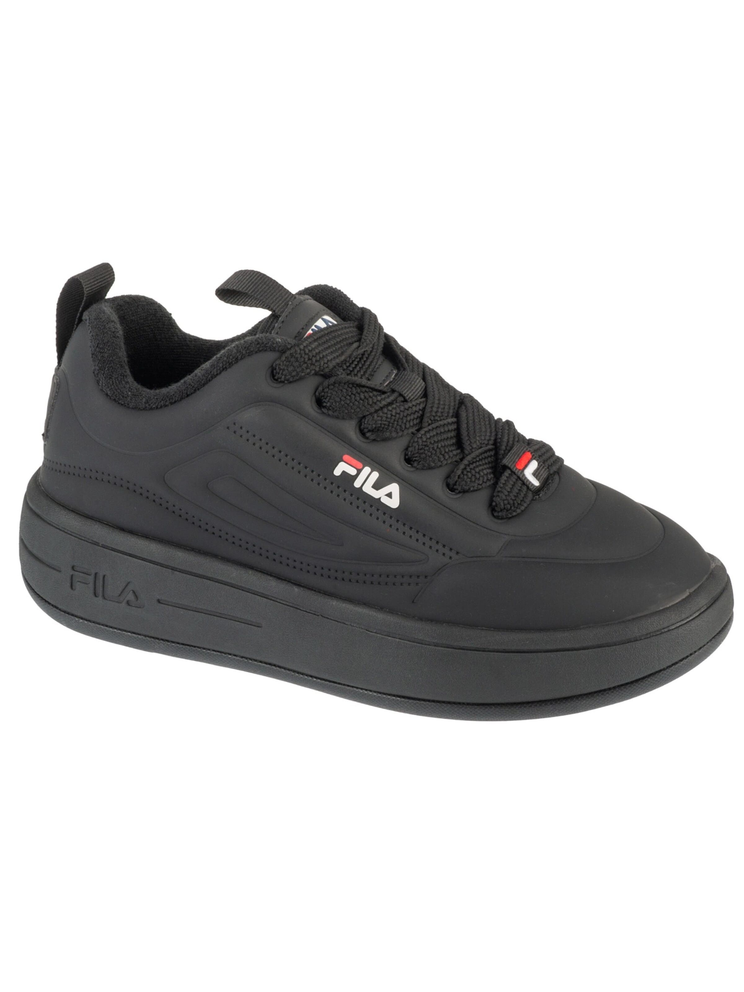 Sneaker bassa 'Superbubble' di FILA in nero: frontale