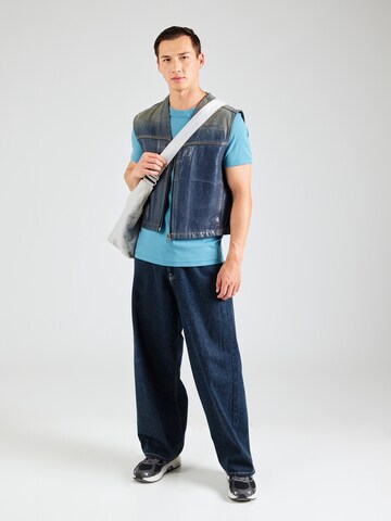 GUESS - Camisa 'Aidy' em azul