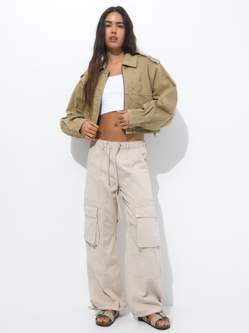 Pull&Bear Tussenjas in Beige