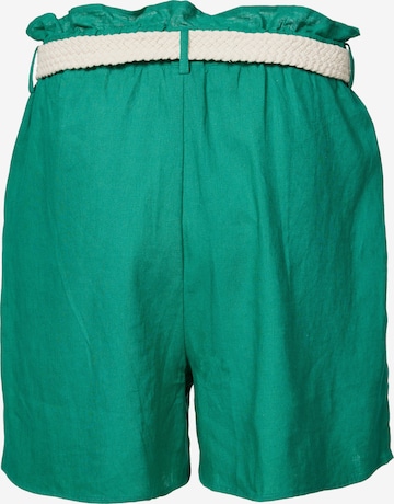 Orsay Wide leg Pleat-Front Pants 'Verlin' in Green