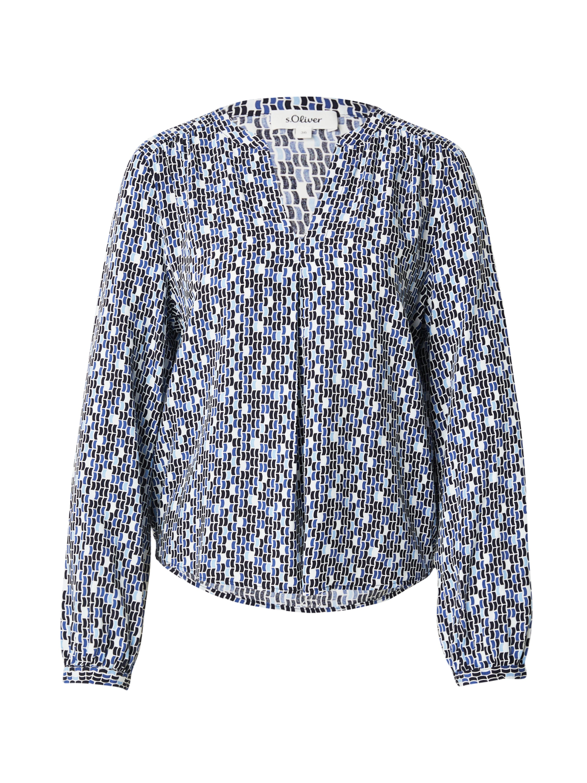 s.Oliver Bluse in Blau: Vorderseite