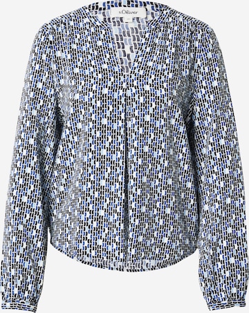 Chemisier s.Oliver en bleu : devant