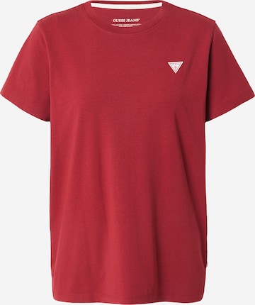 GUESS - Camiseta en rojo: frente