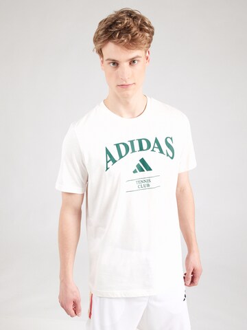 ADIDAS PERFORMANCE Performance shirt 'HRTG' in White: front