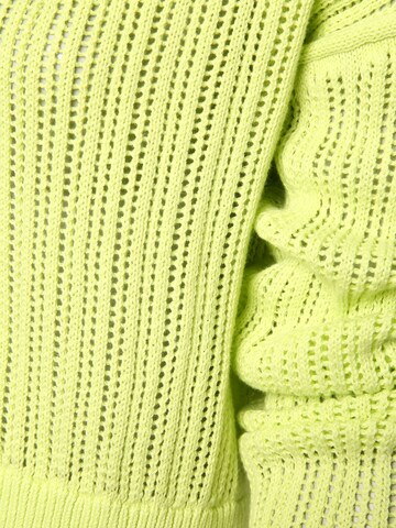 Marie Lund Knit Cardigan in Yellow