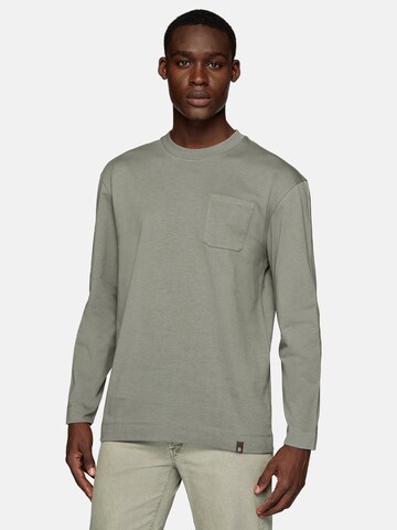 Boggi Milano Shirt in Grün: Vorderseite