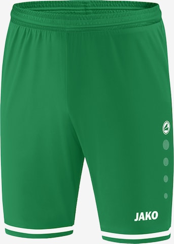 JAKO Regular Workout Pants 'Striker 2.0' in Green: front