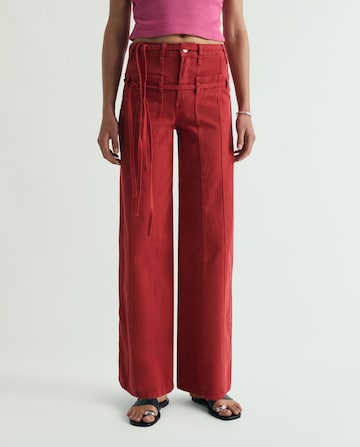 Scalpers Regular Jeans ' ' i röd