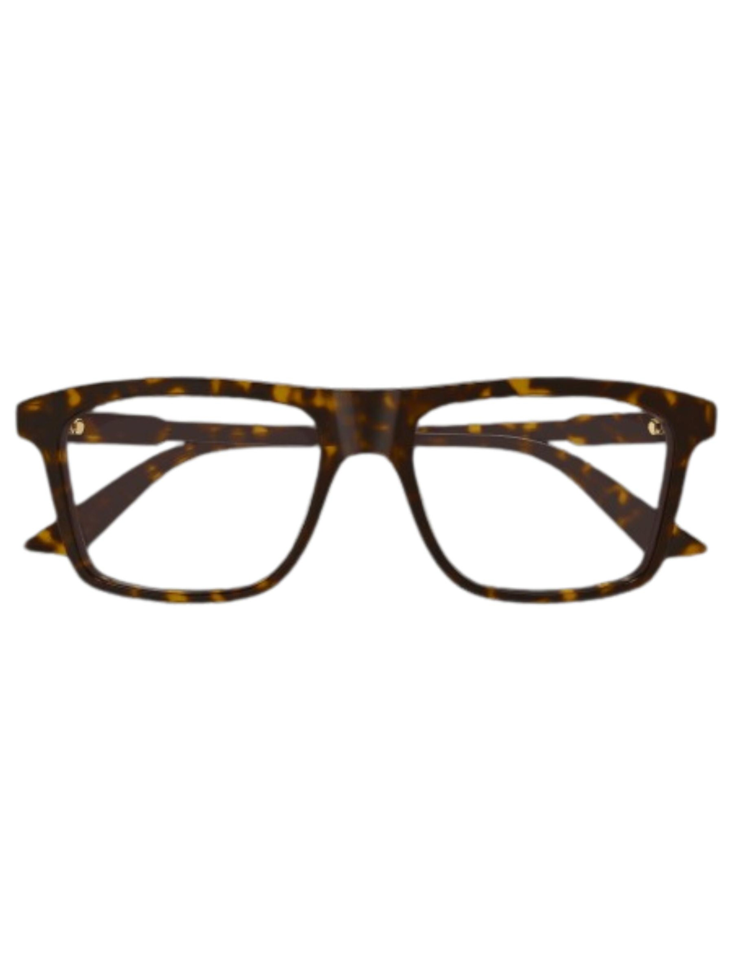 Occhiali da sole di Gucci in marrone: frontale