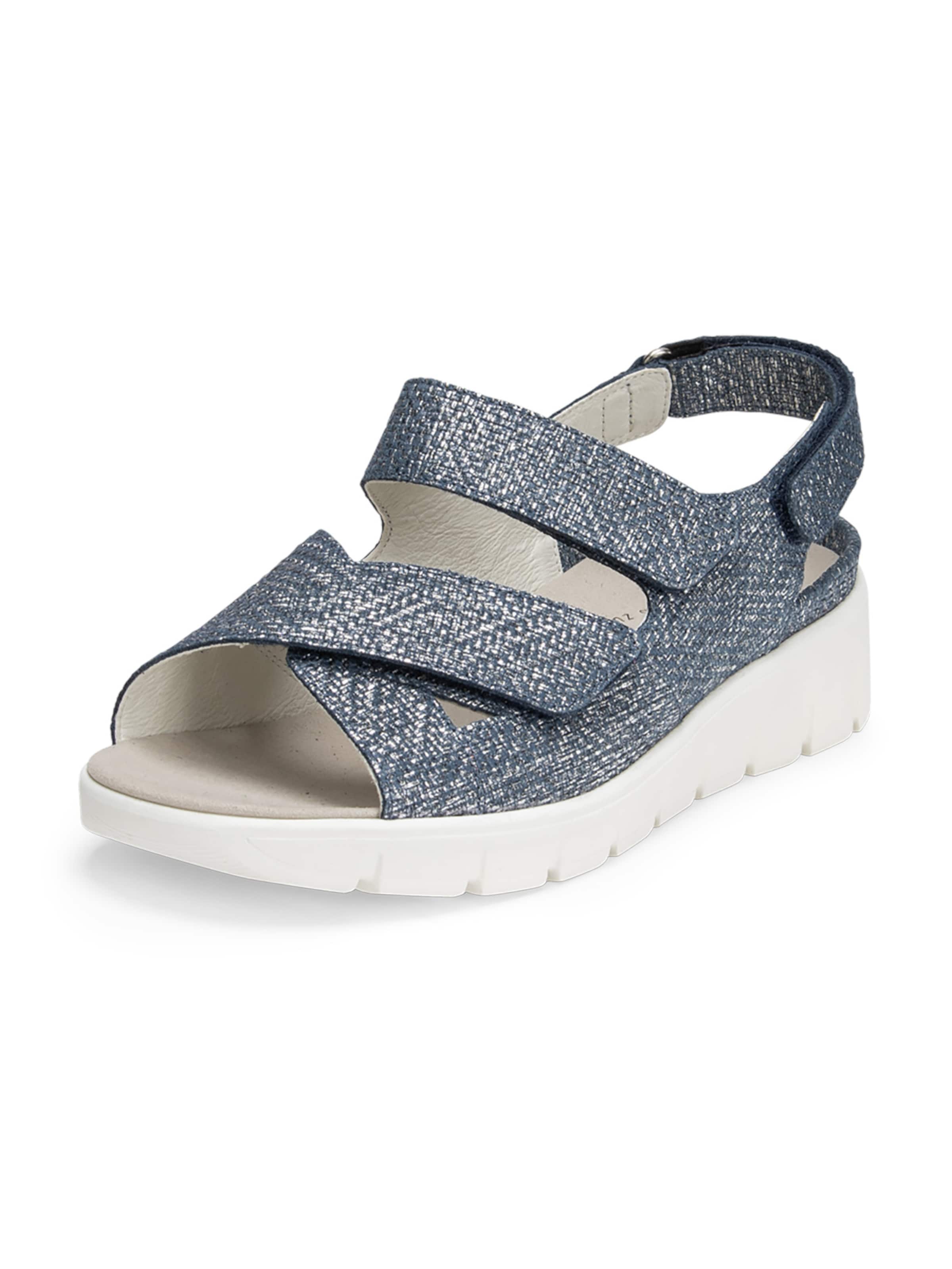 Sandales VITAFORM en bleu : devant